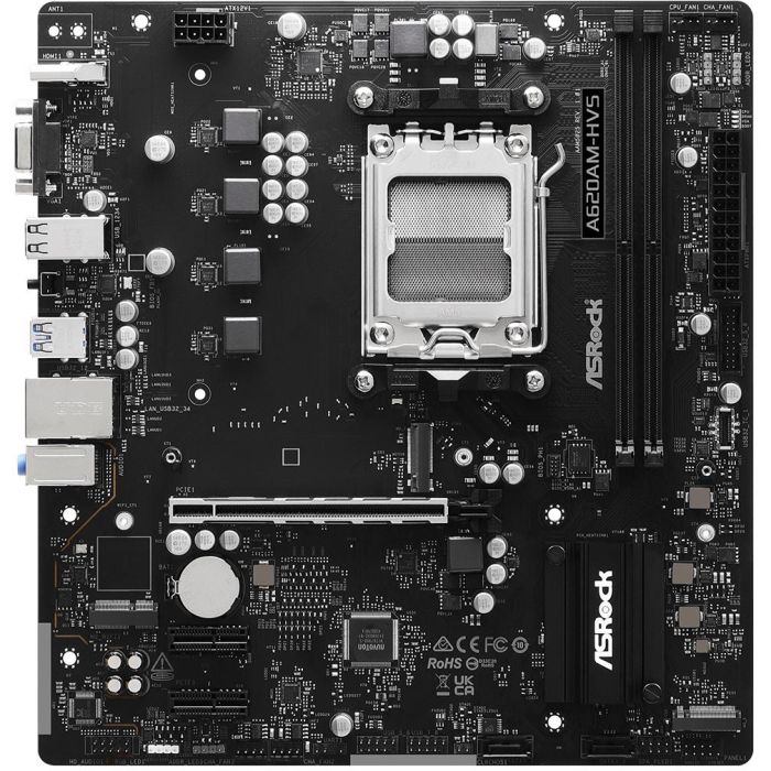 ASRock A620AM-HVS AM5 mATX HDMI DDR5 1 ASRock A620AM-HVS AM5 mATX HDMI DDR5 1