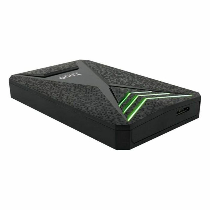 Carcasa para Disco Duro TooQ TQE-2550RGB 2,5" USB 3.0 RGB Negro 8