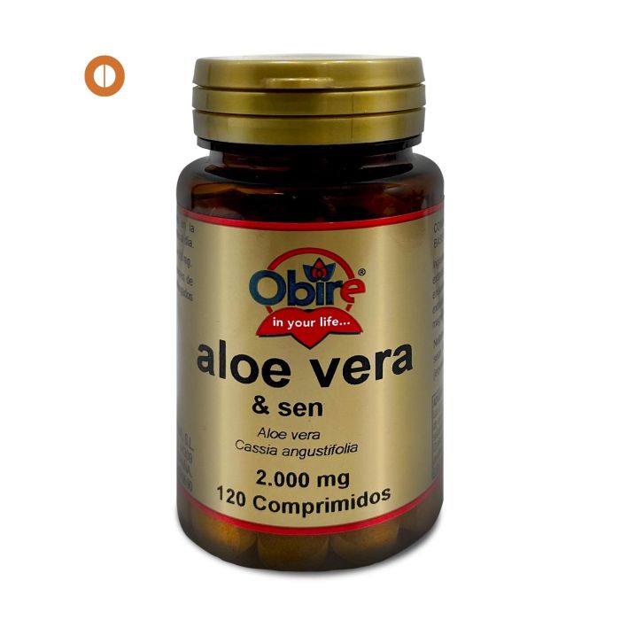 OBIRE Aloe Vera 2000 Mg Con Sen 120 Comp
