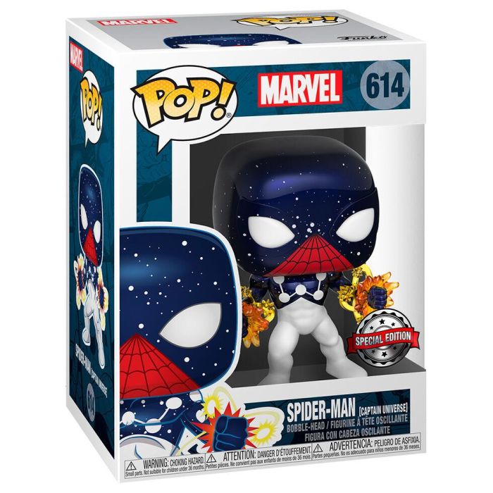 Figura POP Marvel Spider-Man Captain Universe Exclusive 0 Figura POP Marvel Spider-Man Captain Universe Exclusive 0