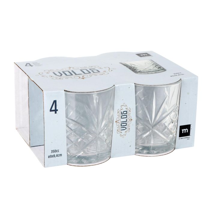 Set de 4 Vasos Volos 350 cc - Inde (12 Cajas) 6 Set de 4 Vasos Volos 350 cc - Inde (12 Cajas) 6