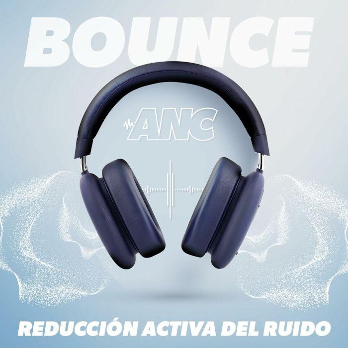 Auriculares Bluetooth con Micrófono T'NB BOUNCE Azul oscuro 8 Auriculares Bluetooth con Micrófono T'NB BOUNCE Azul oscuro 8