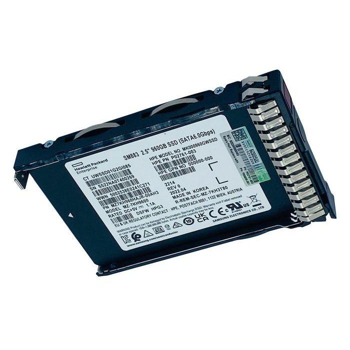 Hewlett Packard Enterprise SSD 960GB SFF SATA MU SC DS Hewlett Packard Enterprise SSD 960GB SFF SATA MU SC DS