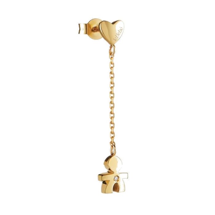 Pendientes Mujer leBebe LBB712 Oro de 9 Quilates Dorado Pendientes Mujer leBebe LBB712 Oro de 9 Quilates Dorado