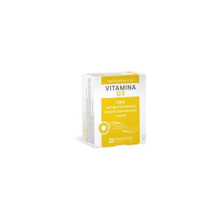 Vitamina D3 4000Ui 60Perlas Vitamina D3 4000Ui 60Perlas
