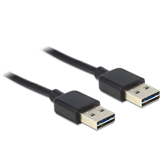DeLOCK Kabel EASY-USB 2.0 Typ-A Stecker a EASY-USB 2.0 Typ-A Stecker 2m negro 0 DeLOCK Kabel EASY-USB 2.0 Typ-A Stecker a EASY-USB 2.0 Typ-A Stecker 2m negro 0
