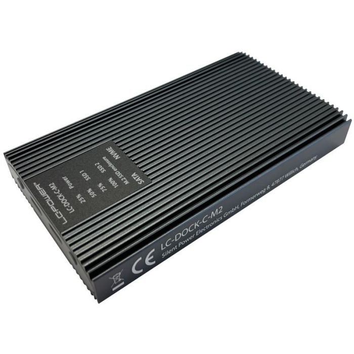 D LC-Power NVMe/SATA SSD M.2 USB-C 6 D LC-Power NVMe/SATA SSD M.2 USB-C 6