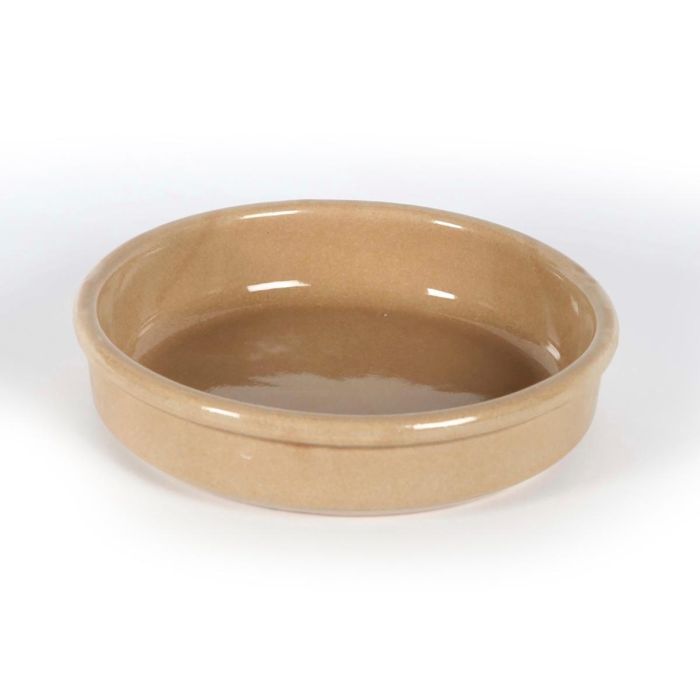 Anaflor Cazuela de Barro 21 cm (3 Unidades) | Compatible Horno, Vitro, Gas, Eléctrica, Microondas, Lavavajillas | Hecho en España