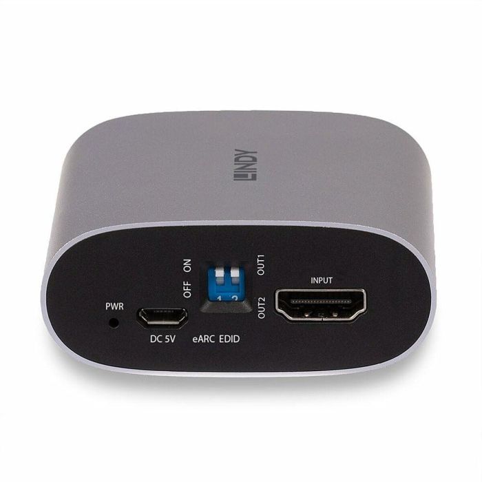 Adaptador HDMI LINDY 38368 Plateado 2