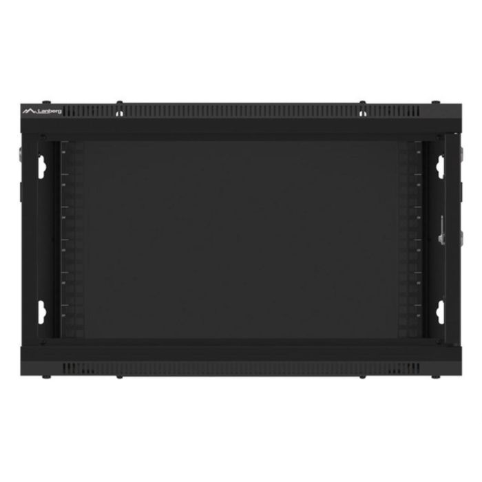 Lanberg WF01-6606-00B Armario Rack de Pared 6U Negro, Capacidad Máxima 60 kg 1 Lanberg WF01-6606-00B Armario Rack de Pared 6U Negro, Capacidad Máxima 60 kg 1