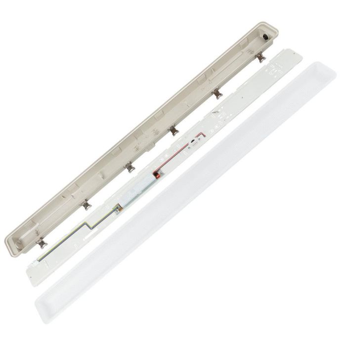 Equipo Estanco LED 40W 4800Lm IP65 CCT 3000-6500ºK 110º Regulable Tridonic Flicker Free [SE-STF171-40W-CCT] 5