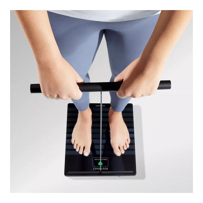 Withings Body Scan - Balanza Analizadora Corporal Inteligente con WiFi, Análisis BIA y ECG, 8 Usuarios, 200 kg, Negro 1 Withings Body Scan - Balanza Analizadora Corporal Inteligente con WiFi, Análisis BIA y ECG, 8 Usuarios, 200 kg, Negro 1