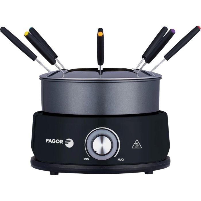 Fagor Set de Fondue FGFD8 Capacidad 1.6L para 8 Personas con Termostato Regulable 800W 3