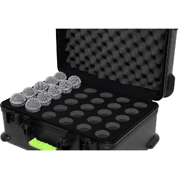 SBG Estuche de Transporte de Polietileno para 30 Micrófonos con Cierre TSA 5