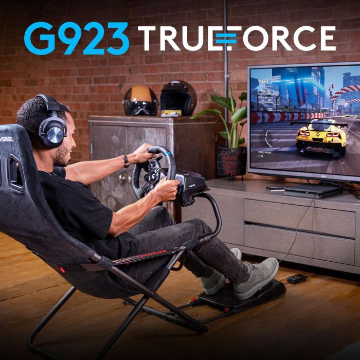 Logitech G923 TrueForce Volante de Carreras con Pedales para PlayStation PS5/PS4 y PC 22