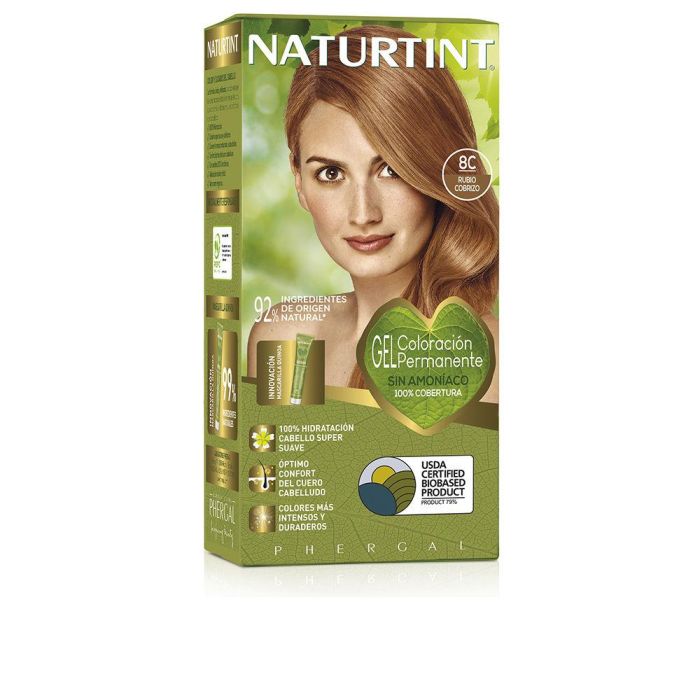 Naturtint Tinte Sin Amoniaco Rubio Cobrizo 8C 170 ml 0 Naturtint Tinte Sin Amoniaco Rubio Cobrizo 8C 170 ml 0