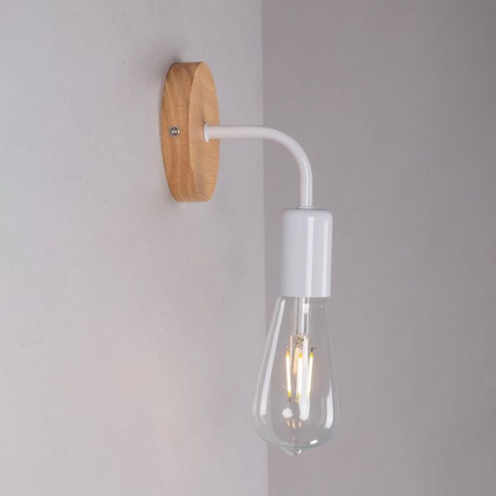 SKD-W1017 Aplique de Pared Springs Diseño Retro Elegante para Bombilla E27 - Ideal para Comedor, Dormitorio, Cocina, Salón, Restaurante 2 SKD-W1017 Aplique de Pared Springs Diseño Retro Elegante para Bombilla E27 - Ideal para Comedor, Dormitorio, Cocina, Salón, Restaurante 2