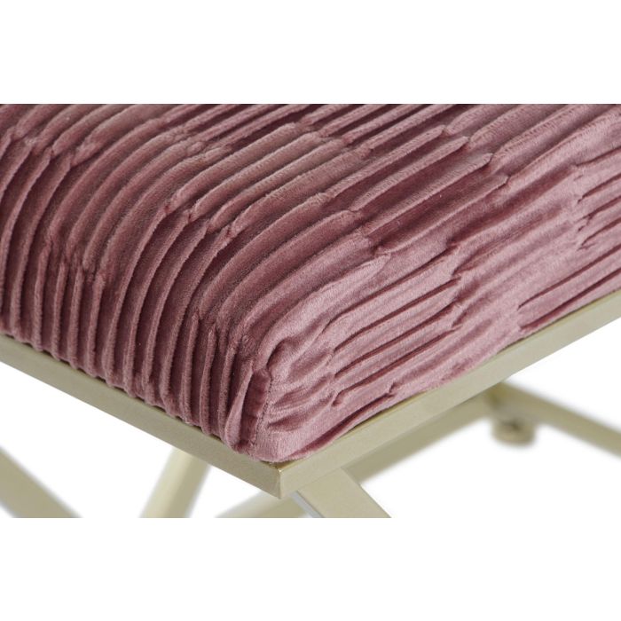 DKD Home Decor Descalzadora Set de 2 42 x 47 x 62 cm Poliester y Metal 2