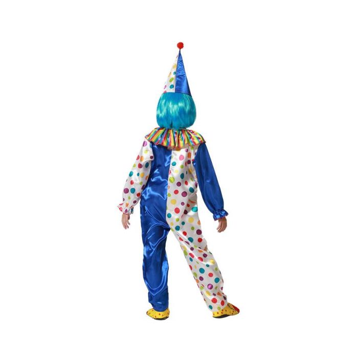 Disfraz Payaso Unisex Infantil Azul 10-12 Años 2 Disfraz Payaso Unisex Infantil Azul 10-12 Años 2