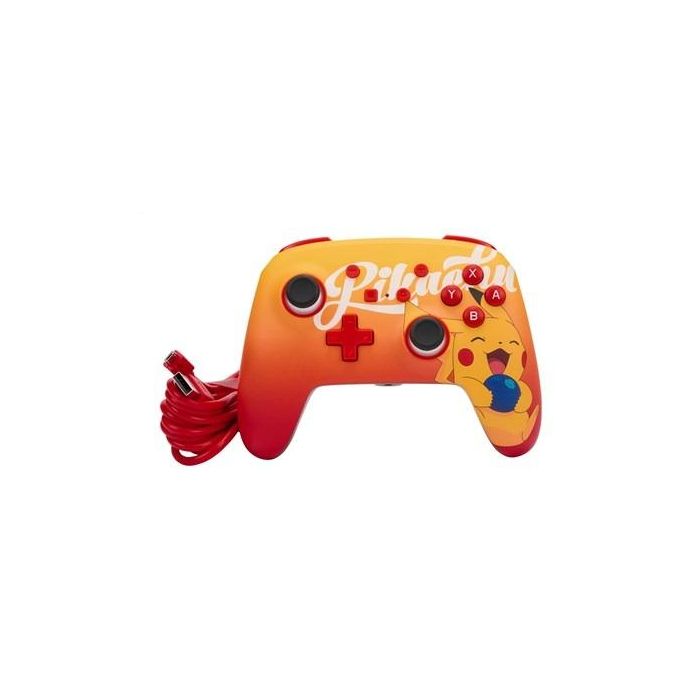 Power A 1522784-01 Mando con Cable Mejorado para Nintendo Switch - Diseño Oran Berry Pikachu 1 Power A 1522784-01 Mando con Cable Mejorado para Nintendo Switch - Diseño Oran Berry Pikachu 1