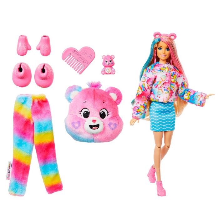 Barbie Cutie Reveal Oso Amoroso Unidad Jfv60 Mattel 1