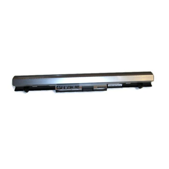 HP 4-cell lithium-ion battery, 41Wh capacity, 2.8Ah, designed for HP notebooks, lightweight at 0.5 kg. HP 4-cell lithium-ion battery, 41Wh capacity, 2.8Ah, designed for HP notebooks, lightweight at 0.5 kg.
