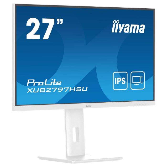 iiyama Monitor XUB2797HSU-W2 27" Full HD IPS Blanco 1ms HDMI DP USB 7 iiyama Monitor XUB2797HSU-W2 27" Full HD IPS Blanco 1ms HDMI DP USB 7