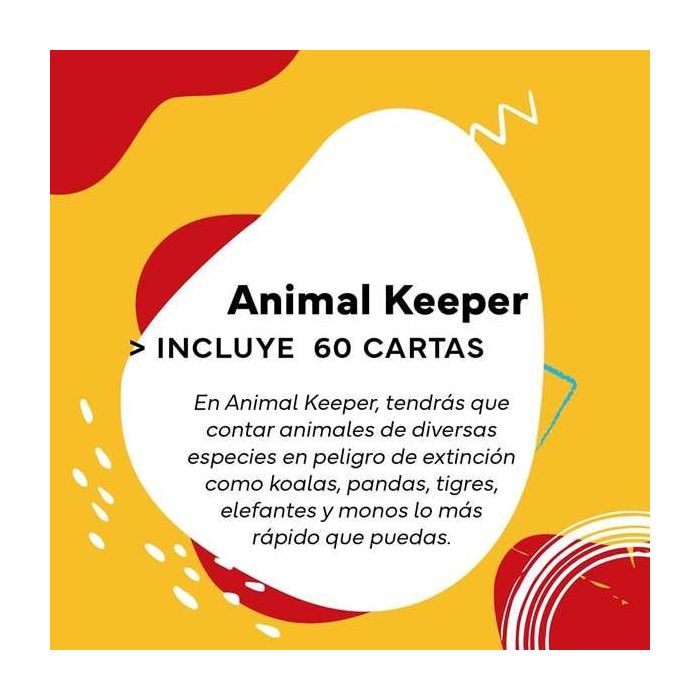 Cayro Juego Animal Keeper 69 piezas 10x20x4 4