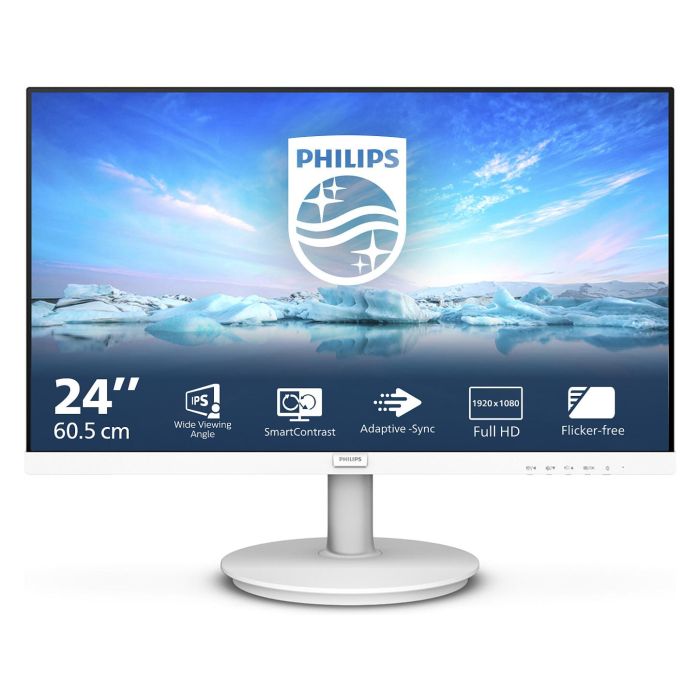 Philips 241V8AW Monitor 23.8" Full HD IPS 100Hz Blanco HDMI 0 Philips 241V8AW Monitor 23.8" Full HD IPS 100Hz Blanco HDMI 0