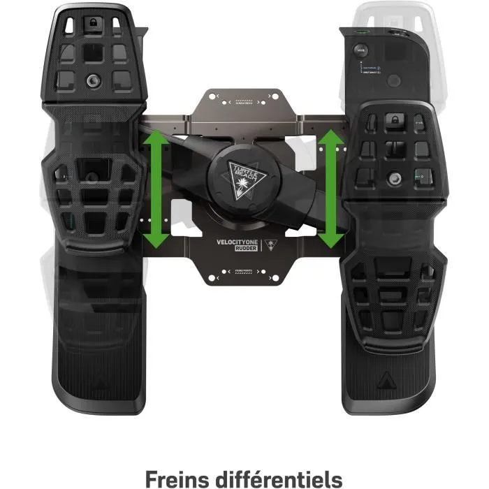 Turtle Beach TUR0731855007189 Pedales de Dirección Universales VelocityOne Rudder 2