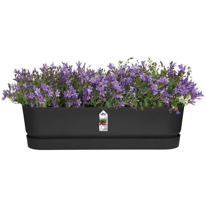 Greenville Oval Planter - Plastic - Ø70 - Negro 3