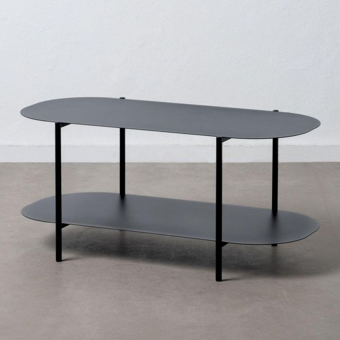 Mesa de Centro SQUARE 100 x 46 x 45 cm Acero Mesa de Centro SQUARE 100 x 46 x 45 cm Acero