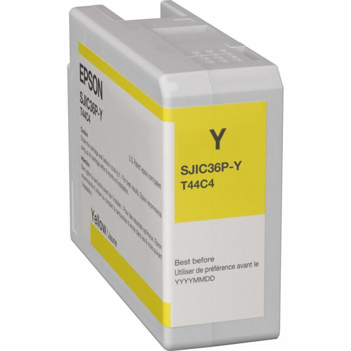 Cartucho de Tinta Original Epson SJIC36PY Amarillo Cartucho de Tinta Original Epson SJIC36PY Amarillo