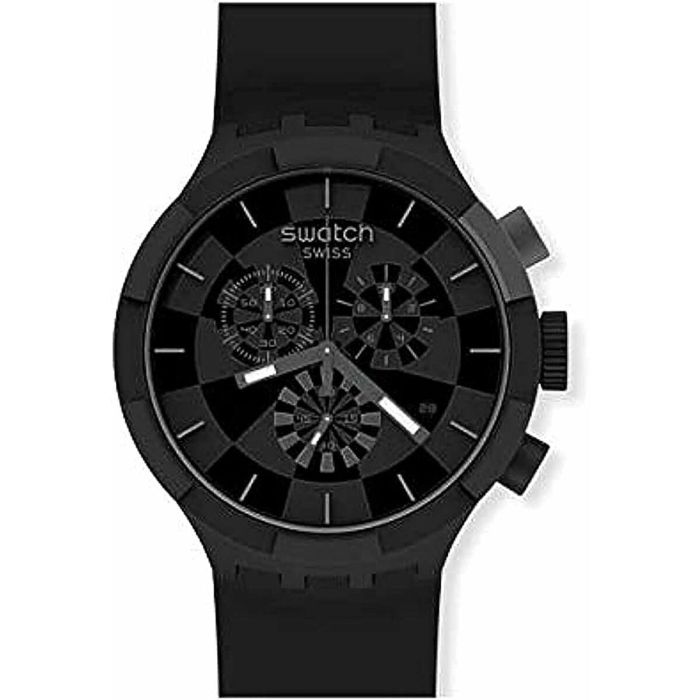 Reloj Hombre Swatch SB02B400 Negro 6