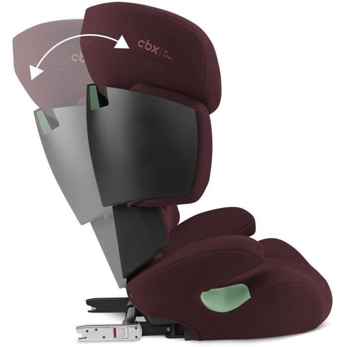 CYBEX CYB4063846375219 Silla de Coche Solution X i-Fix Rumba Red, 3-12 Años 2 CYBEX CYB4063846375219 Silla de Coche Solution X i-Fix Rumba Red, 3-12 Años 2