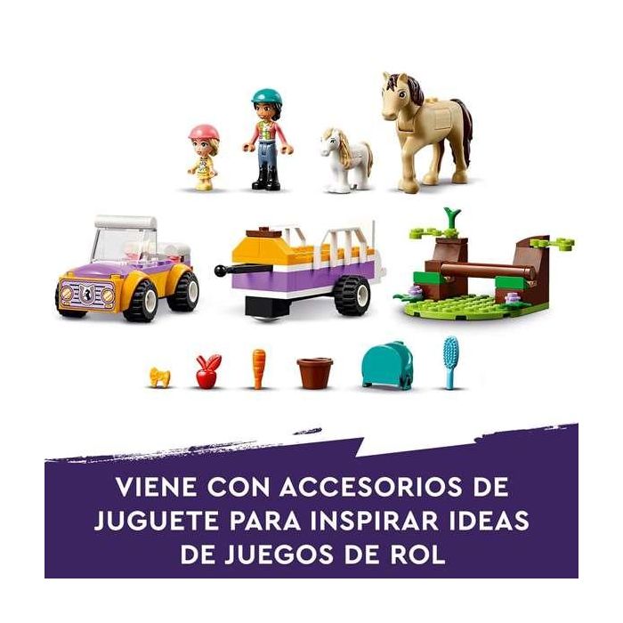 Juego de construccion remolque para caballo y poni lego friends 8 Juego de construccion remolque para caballo y poni lego friends 8