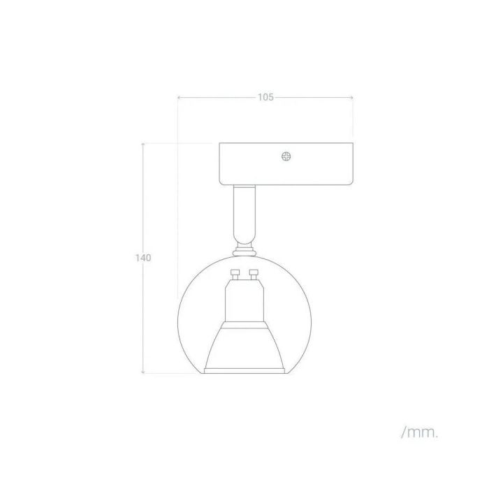 Aplique de Pared Aluminio Orientable Foco Luz de Acento Interior LED GU10 Limassol SKD-W1002 6 Aplique de Pared Aluminio Orientable Foco Luz de Acento Interior LED GU10 Limassol SKD-W1002 6