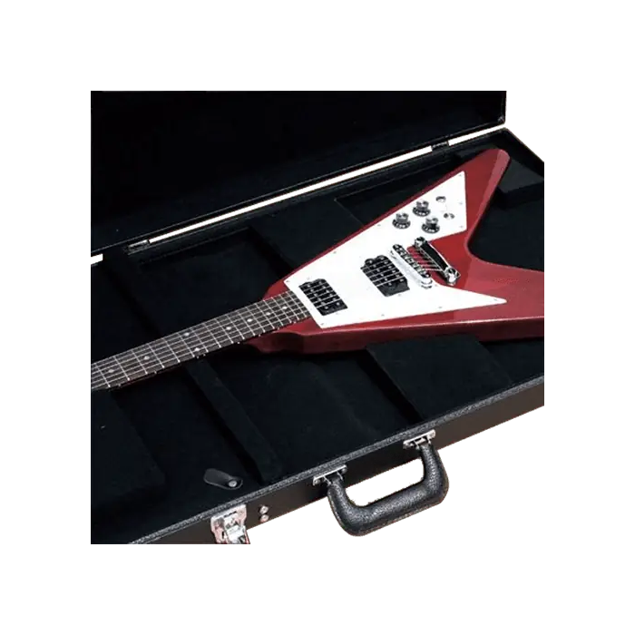 Gator Estuche Guitarra Eléctrica Flying V/Explorer GW Deluxe Negro 4