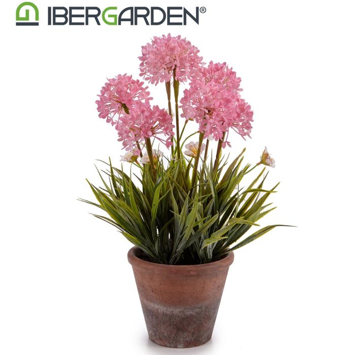 Flor Artifificial Tallos Maceta Cemento Surtidos Ibergarden 24X43CM (8 Unidades) 1 Flor Artifificial Tallos Maceta Cemento Surtidos Ibergarden 24X43CM (8 Unidades) 1