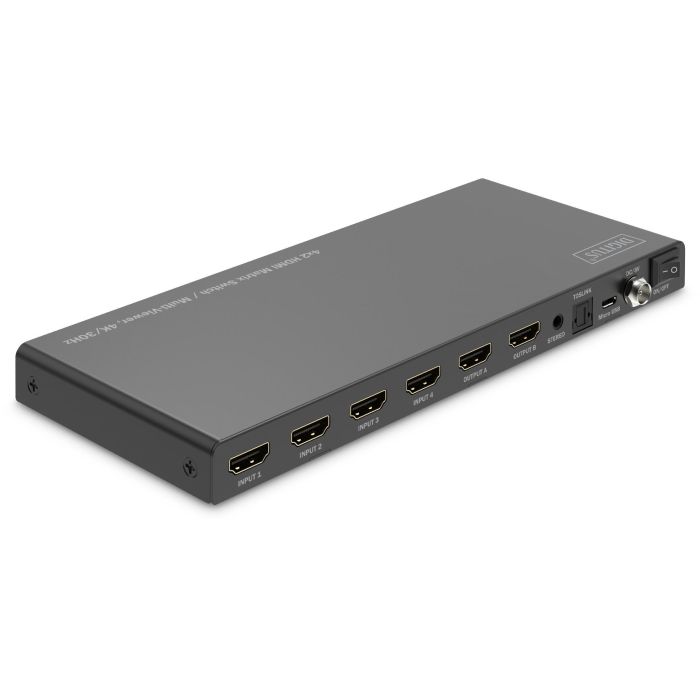 DIGITUS HDMI Matrix Switch 4K/30Hz. 4x2 1 DIGITUS HDMI Matrix Switch 4K/30Hz. 4x2 1