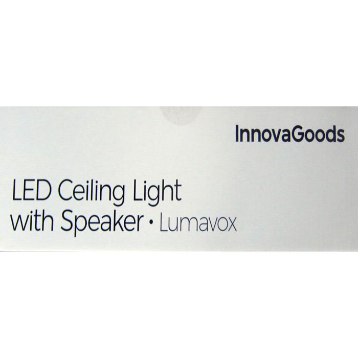 Inde Lámpara LED de techo con altavoz Lumavox Innovago, 30 x 30 x 5 cm (4 Unidades) 14 Inde Lámpara LED de techo con altavoz Lumavox Innovago, 30 x 30 x 5 cm (4 Unidades) 14
