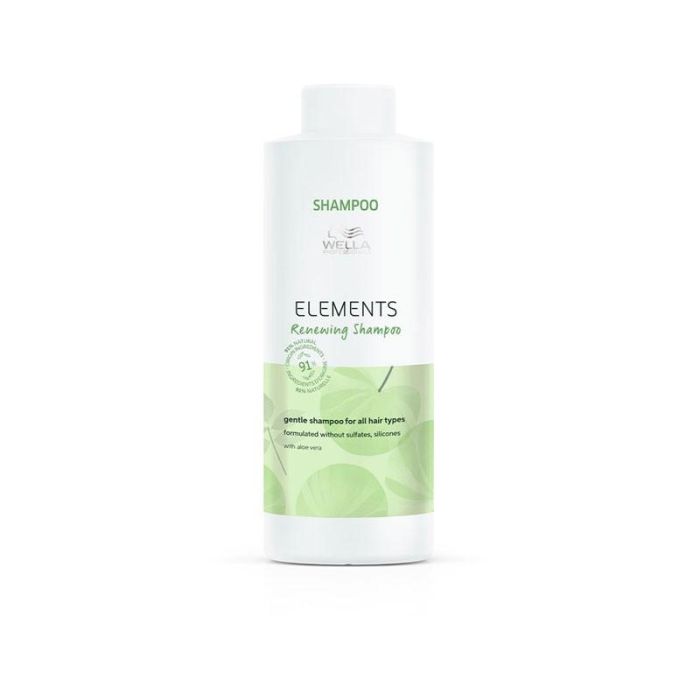 Wella Elements Renewing Shampoo - Champú regenerador para cabello dañado y seco 1000ml Wella Elements Renewing Shampoo - Champú regenerador para cabello dañado y seco 1000ml