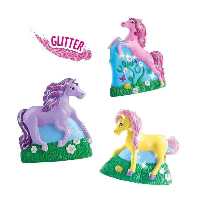 Ses Creative Kit Creativo de Moldura y Pintura de Yeso 3D - Crea tus Propios Modelos de Caballos con Moldes y Pintura 1