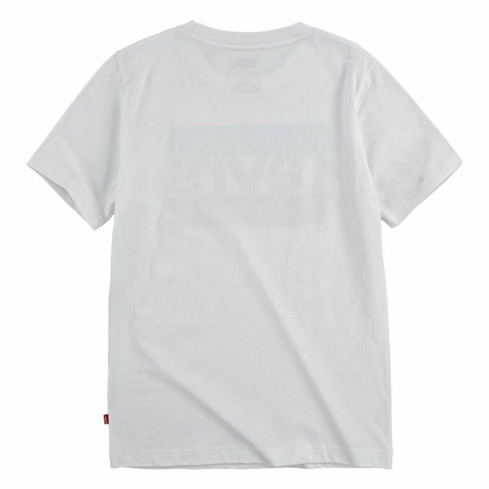 Camiseta de Manga Corta Infantil Levi's 9E8568-001 Blanco 6 Camiseta de Manga Corta Infantil Levi's 9E8568-001 Blanco 6