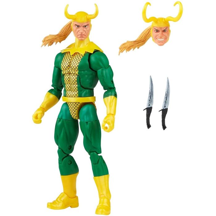 Figura Hasbro Marvel Legends Loki Clasico Figura Hasbro Marvel Legends Loki Clasico