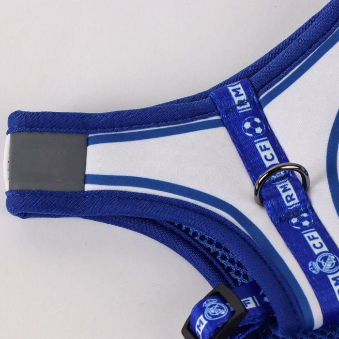 Cerdá Arnés para Perros con Diseño Real Madrid, Talla M-L y Color Azul 11