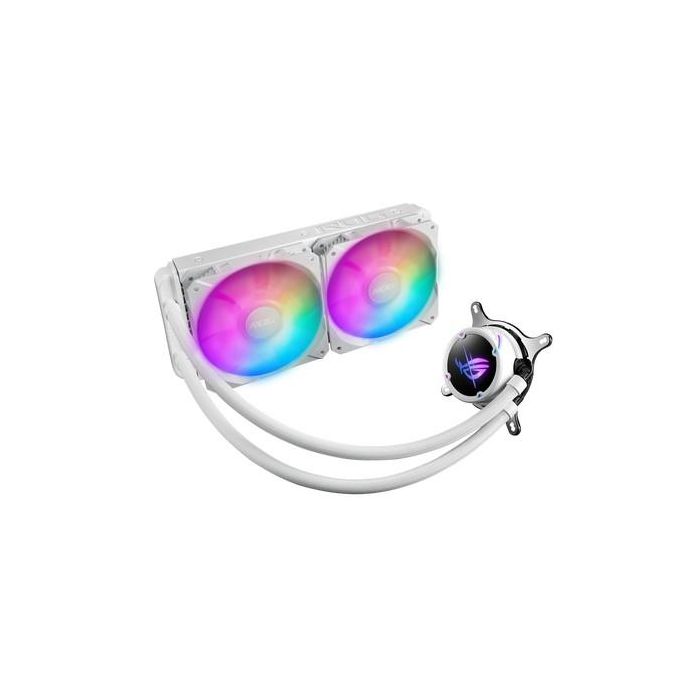 ASUS ROG Strix LC II 240 ARGB White Edition - Refrigeración Líquida AIO 240mm para CPU, Ventiladores 12cm, RGB 0 ASUS ROG Strix LC II 240 ARGB White Edition - Refrigeración Líquida AIO 240mm para CPU, Ventiladores 12cm, RGB 0