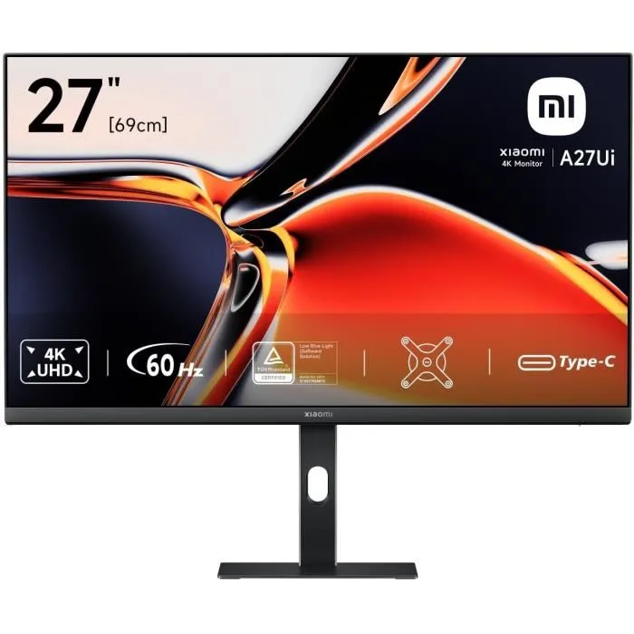 Xiaomi Monitor A27Ui 27" 4K UHD IPS Negro 0 Xiaomi Monitor A27Ui 27" 4K UHD IPS Negro 0