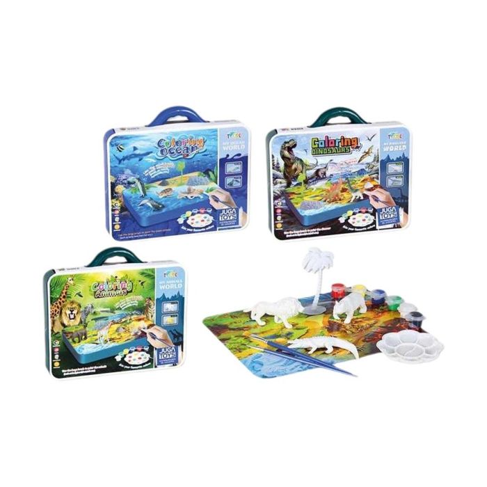 Juego de Manualidades 25 x 19 cm Escayola Juego de Manualidades 25 x 19 cm Escayola