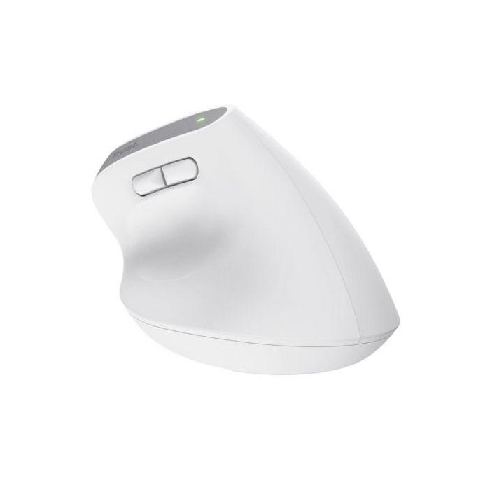 Ratón Ergonómico Inalámbrico por Bluetooth Trust Bayo+/ Batería Recargable/ Hasta 2400 DPI/ Blanco 4 Ratón Ergonómico Inalámbrico por Bluetooth Trust Bayo+/ Batería Recargable/ Hasta 2400 DPI/ Blanco 4